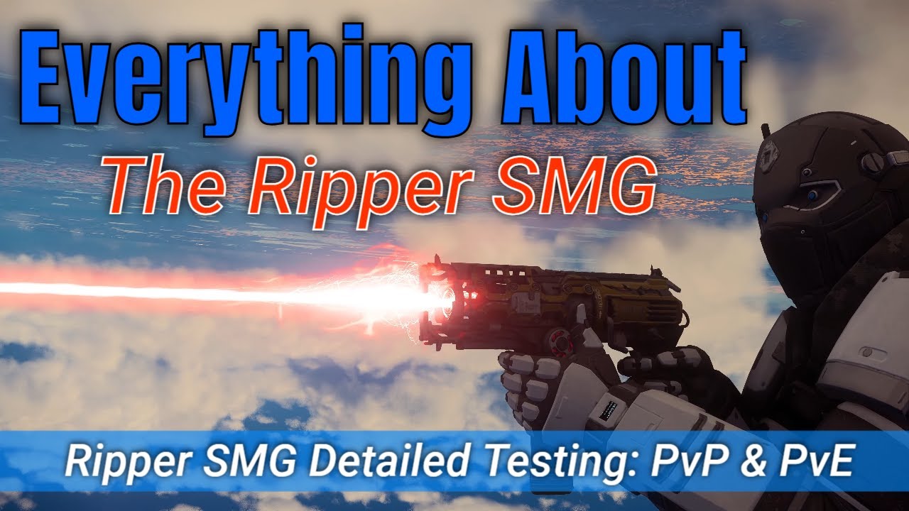Ripper SMG Test - Know Everything About This Gun: PvP & PvE | Star Citizen Science & Fun [4k]