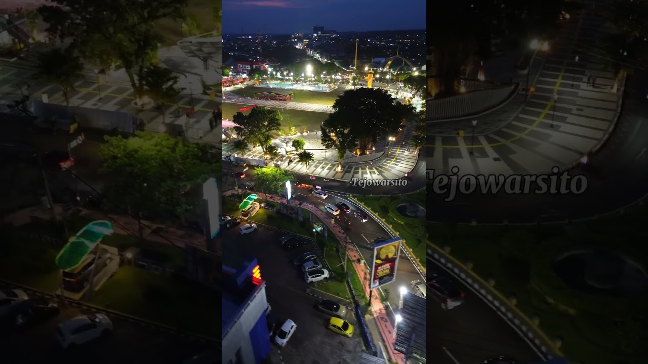Alun Alun Jember Nusantara #drone #jember #jawatimur #alunalunjember #shorts #dronevideo #alunalun