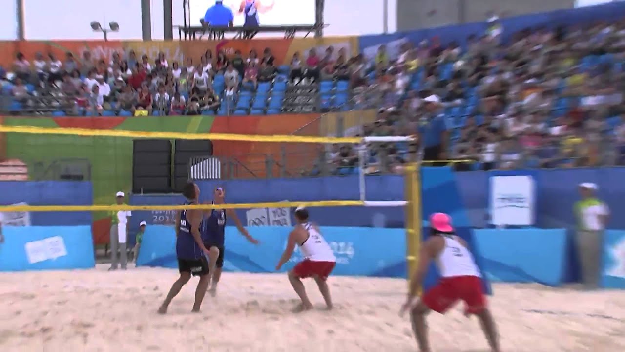 Men's Beach Volleyball Ukraine vs Canada - Highlights | Nanjing 2014 Youth Olympic Games