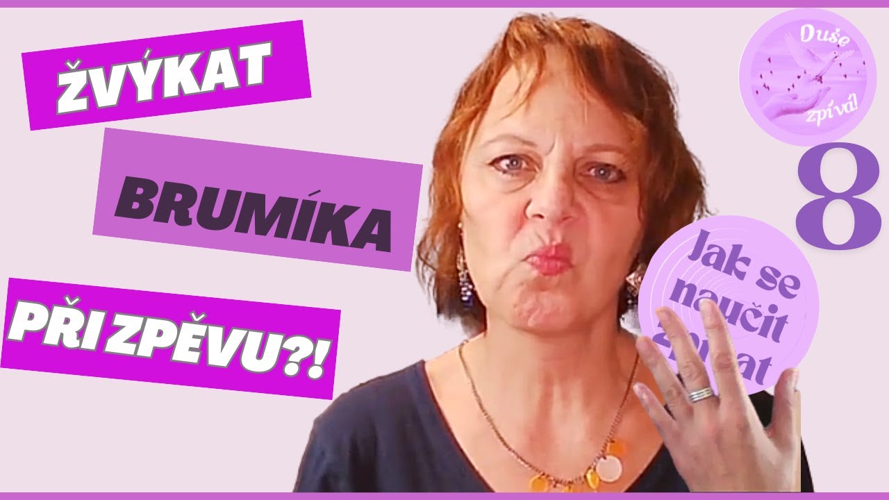 Jak se naučit zpívat #8 | BRUMENDO a rezonance (v masce) | Markéta Hausnerová