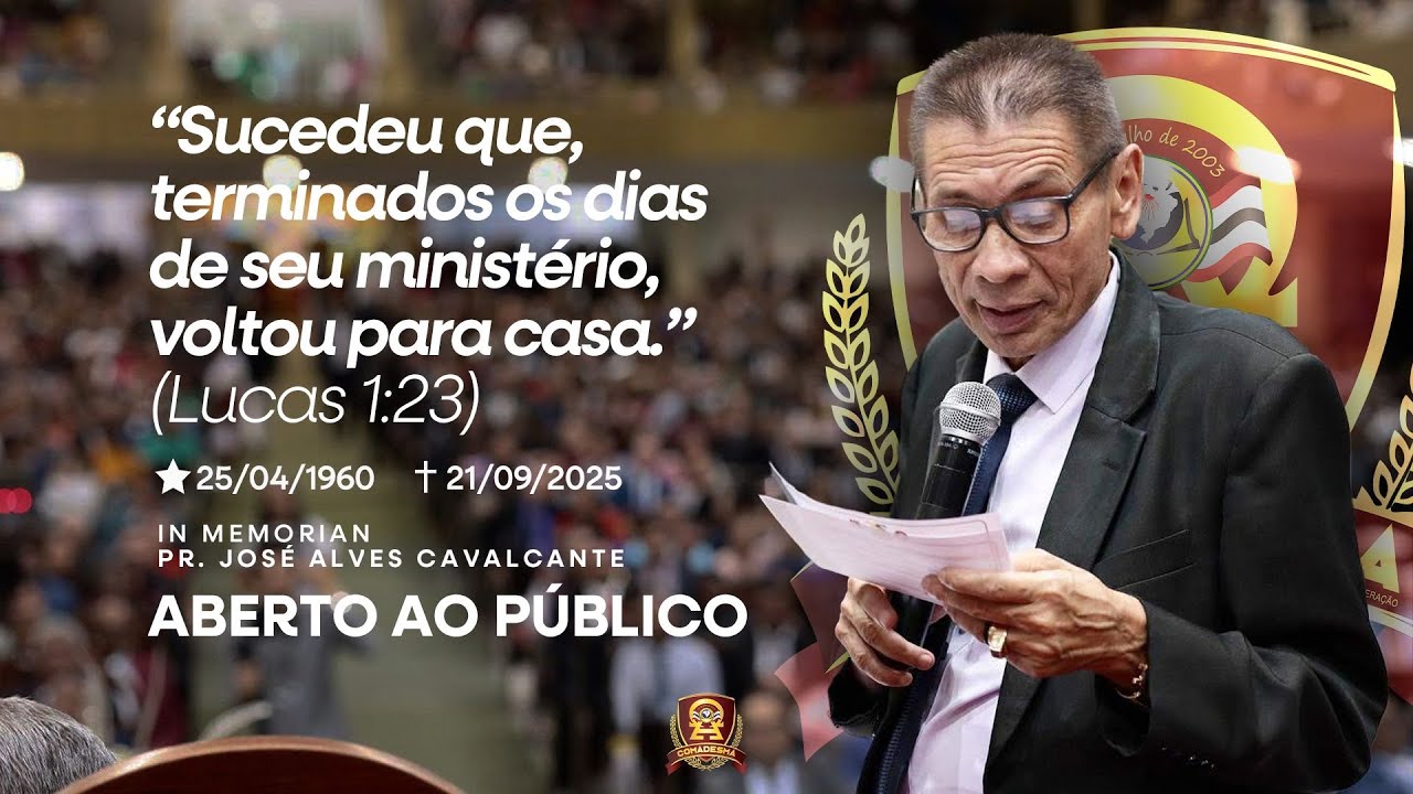 MEMORIAL DE DESPEDIDA - PR. JOSÉ ALVES CAVALCANTE