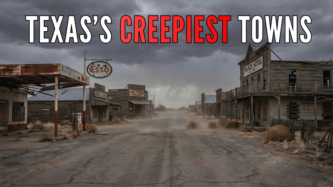 12 Ghost Towns in Texas┃You're Not Supposed to Know