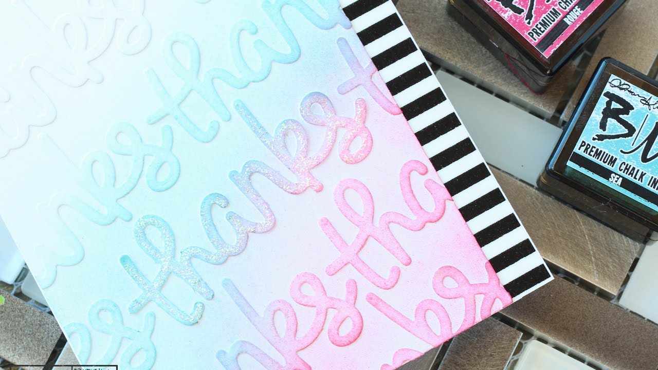 Die Cut Thank You