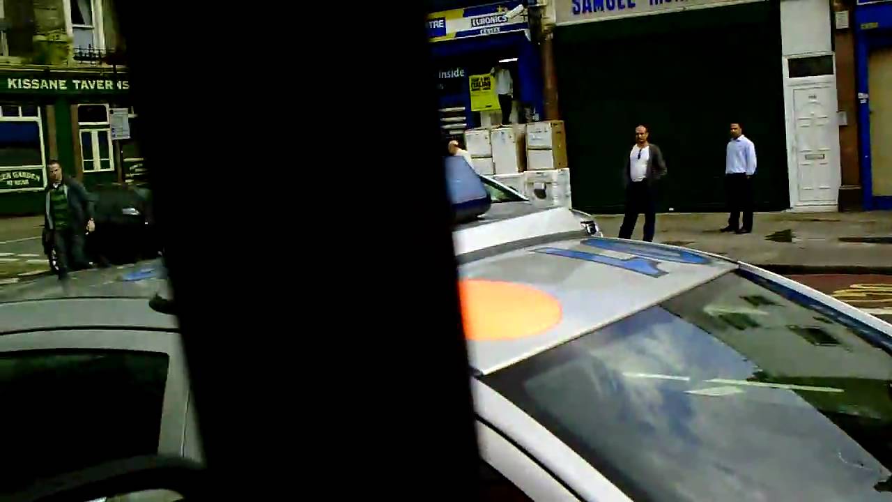 blocked in by old bill on edgware rd 18/05/10
