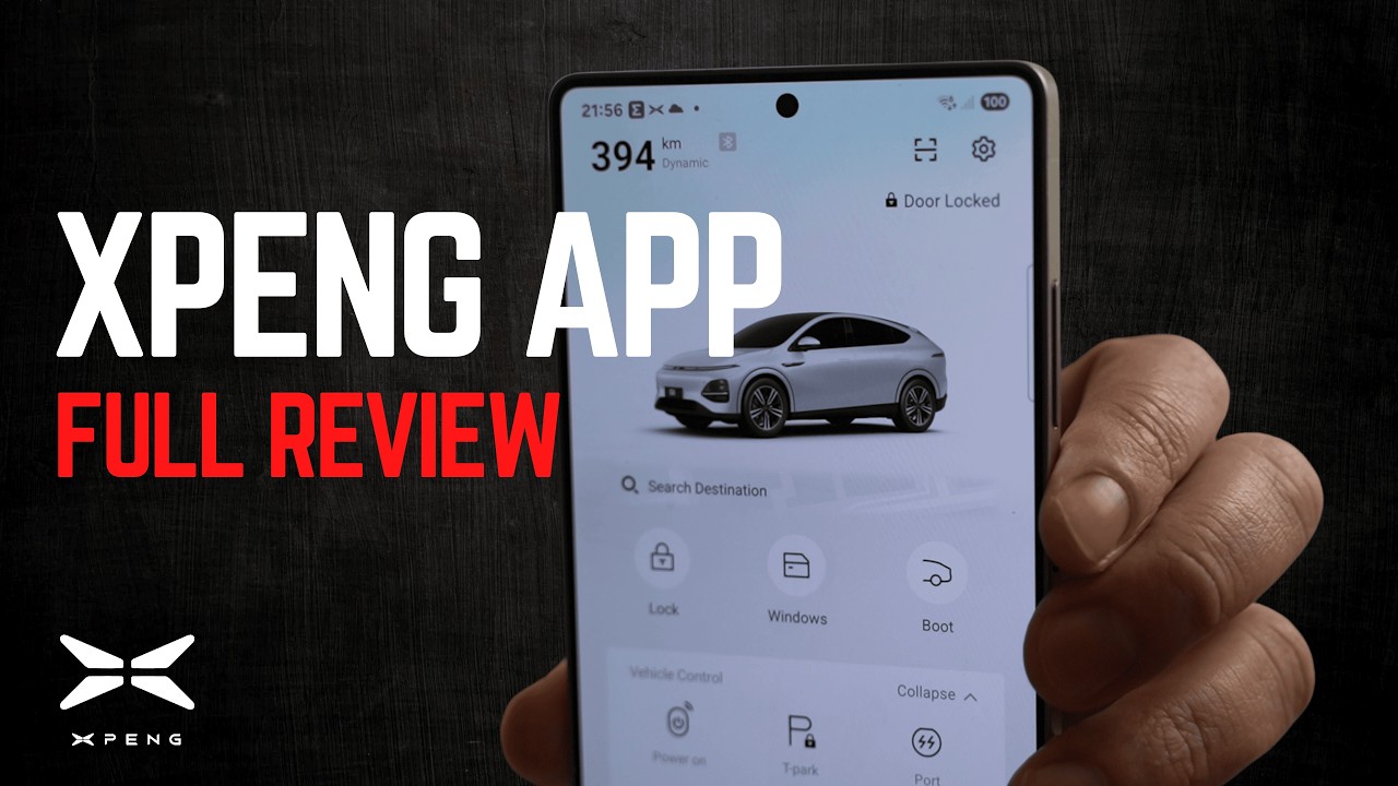 XPeng G6 Mobile App FULL Review | Control Your Car from Anywhere!