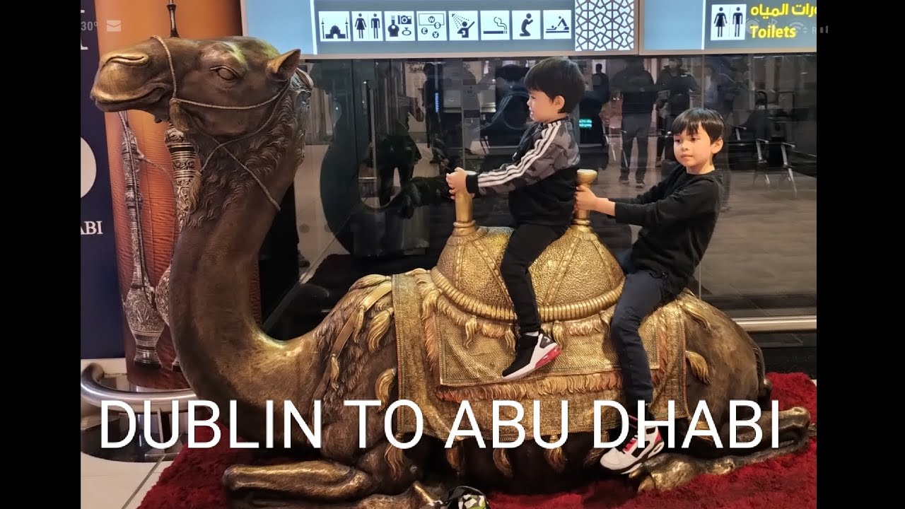 Dublin to Abu Dhabi: Etihad airways, economy class, traveling to Malaysia part 1