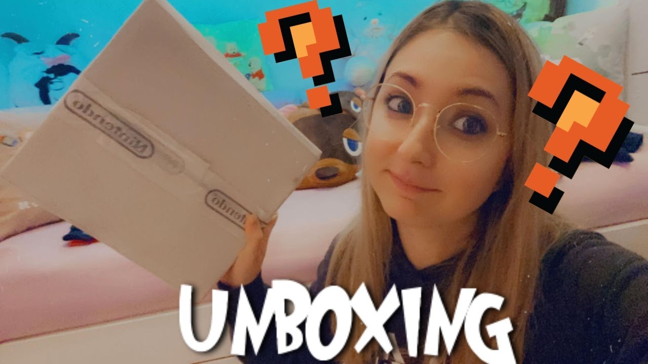 HO RICEVUTO UN REGALO DA PARTE DI NINTENDO🎁UNBOXING