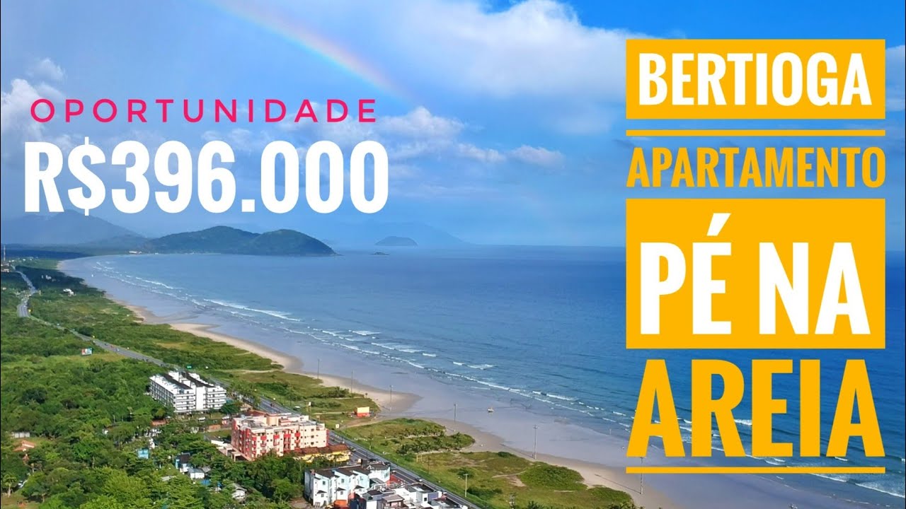 APARTAMENTO EM BERTIOGA - PRAIA DE BORACEIA - OPORTUNIDADE