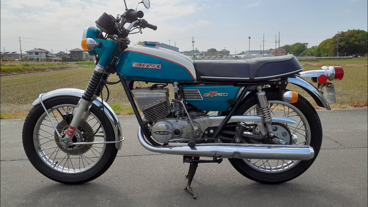 1972　SUZUKI　GT250　～first ride～