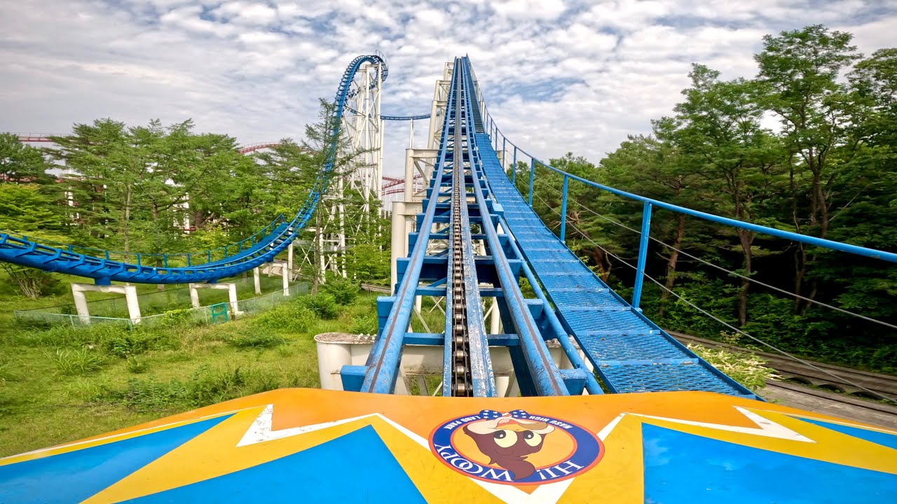 【解説付き】 ビッグバーンコースター on-ride POV (乗車映像) / 那須ハイランドパーク
