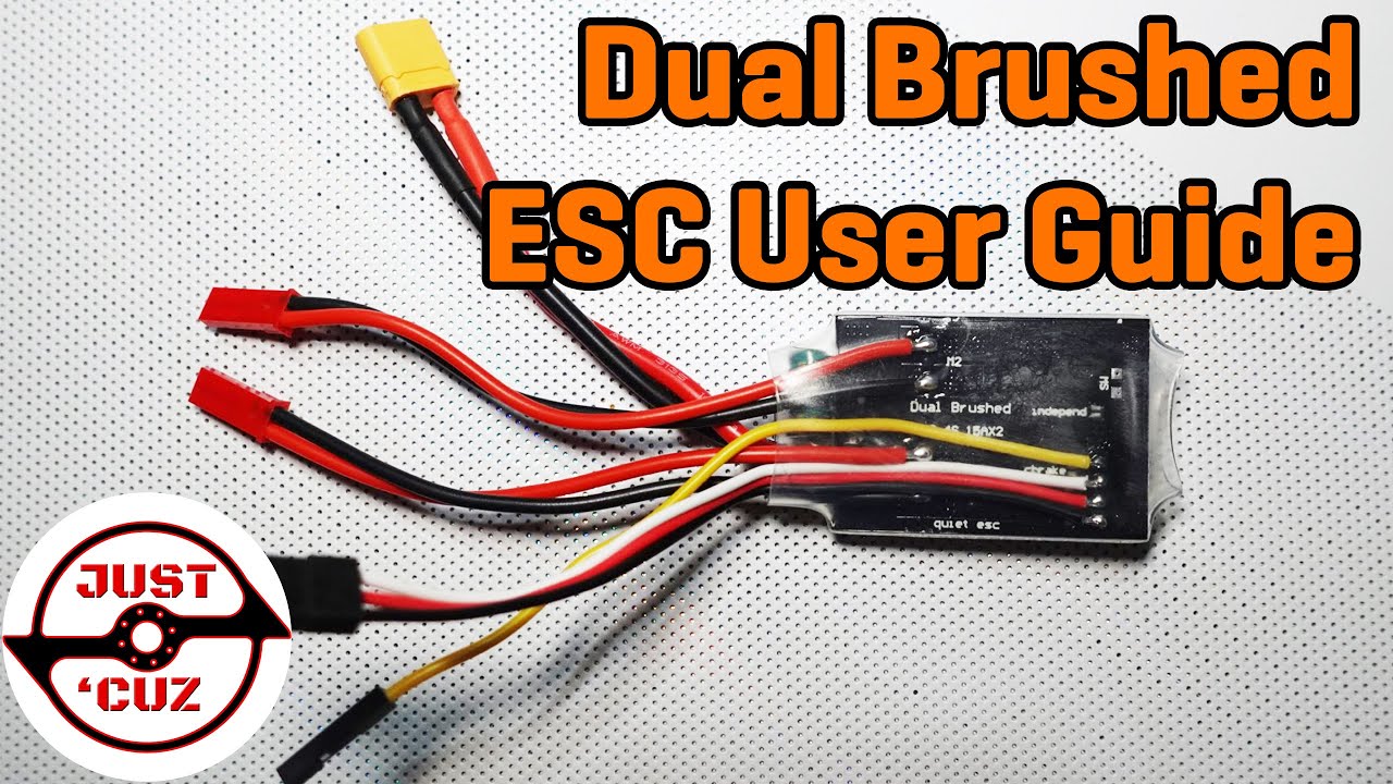 Best Value Brushed Beetle ESC - Soldering/Usage Guide (2X 15 Amp Dual-ESC)