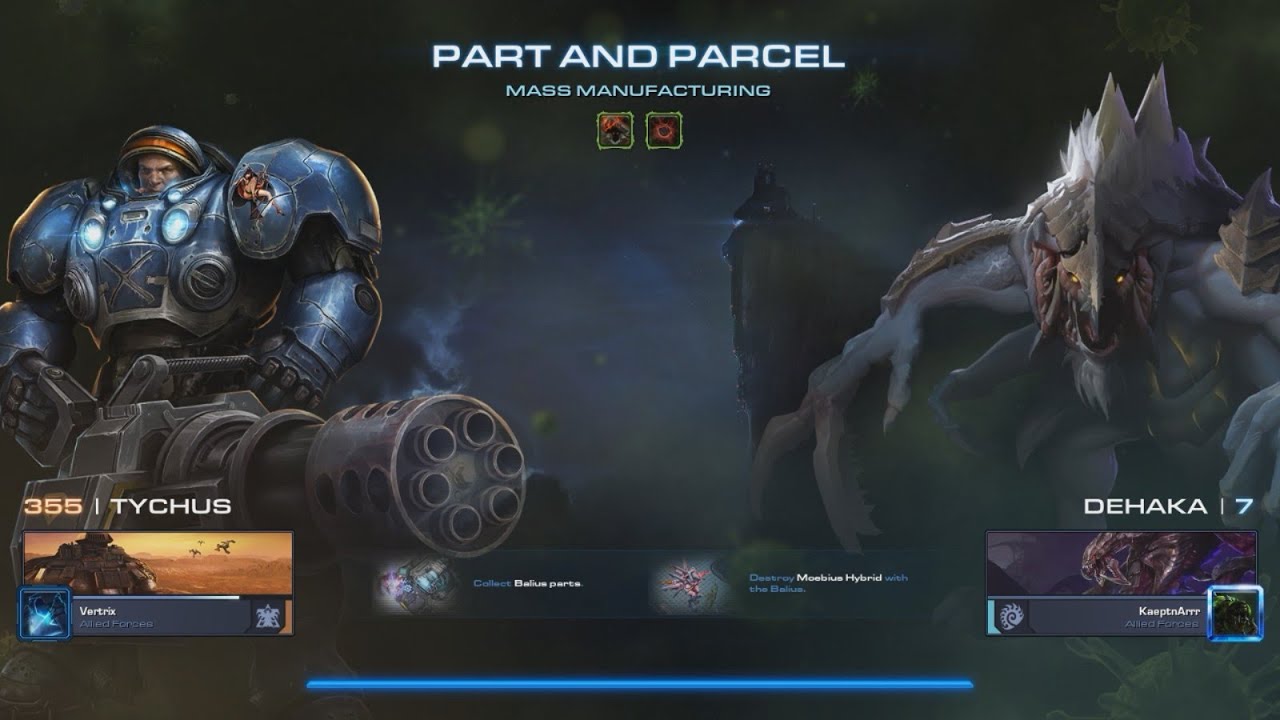 Starcraft 2: Mutation 234 - Mass Manufacturing - Tychus, Dehaka