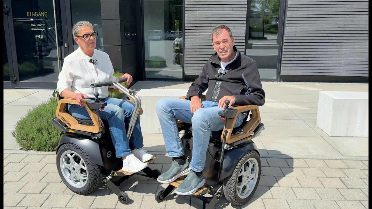 Der neue Rollstuhl Hoss 2025 Update