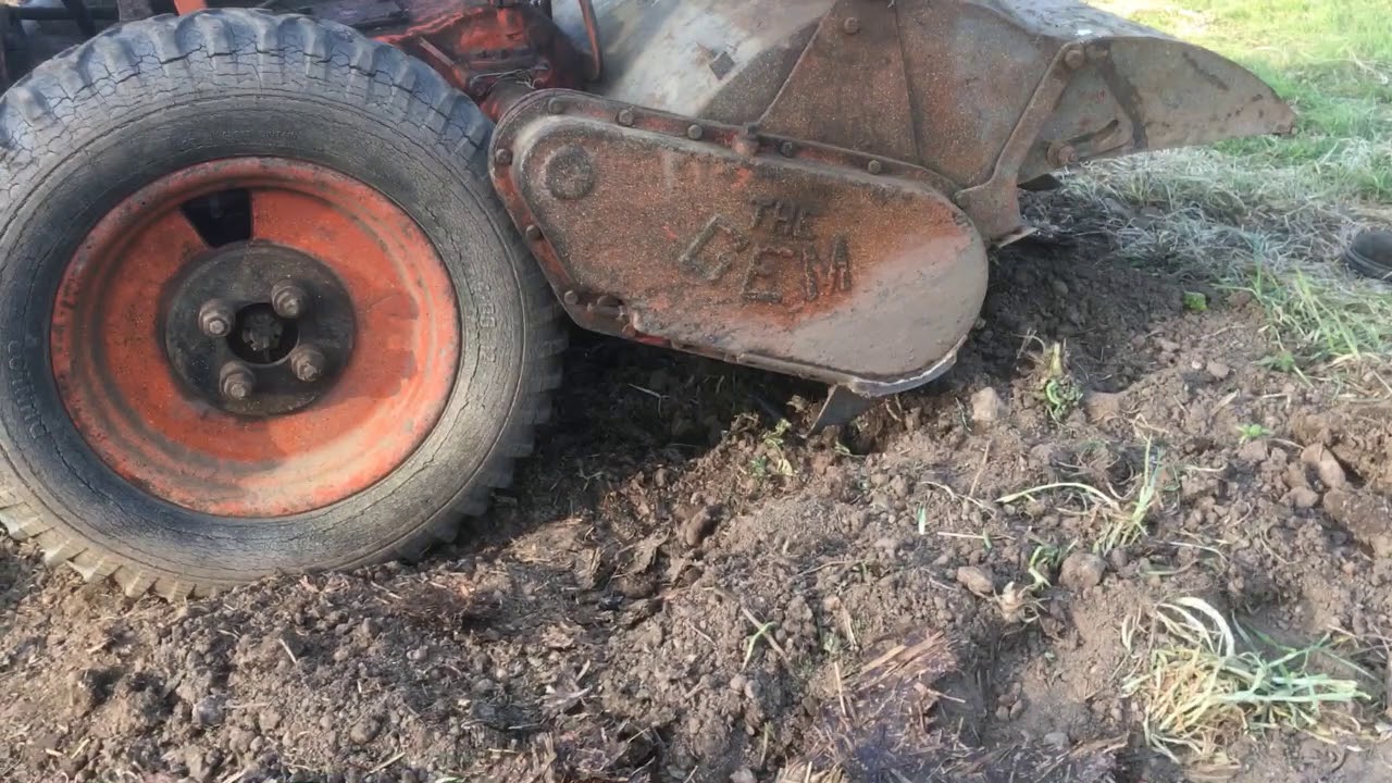 Putting the Howard Gem rotavator through its paces