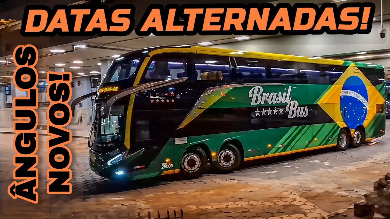 DATAS ALTERNADAS!! MOVIMENTO DOS ÔNIBUS , ÂNGULO NOVO!