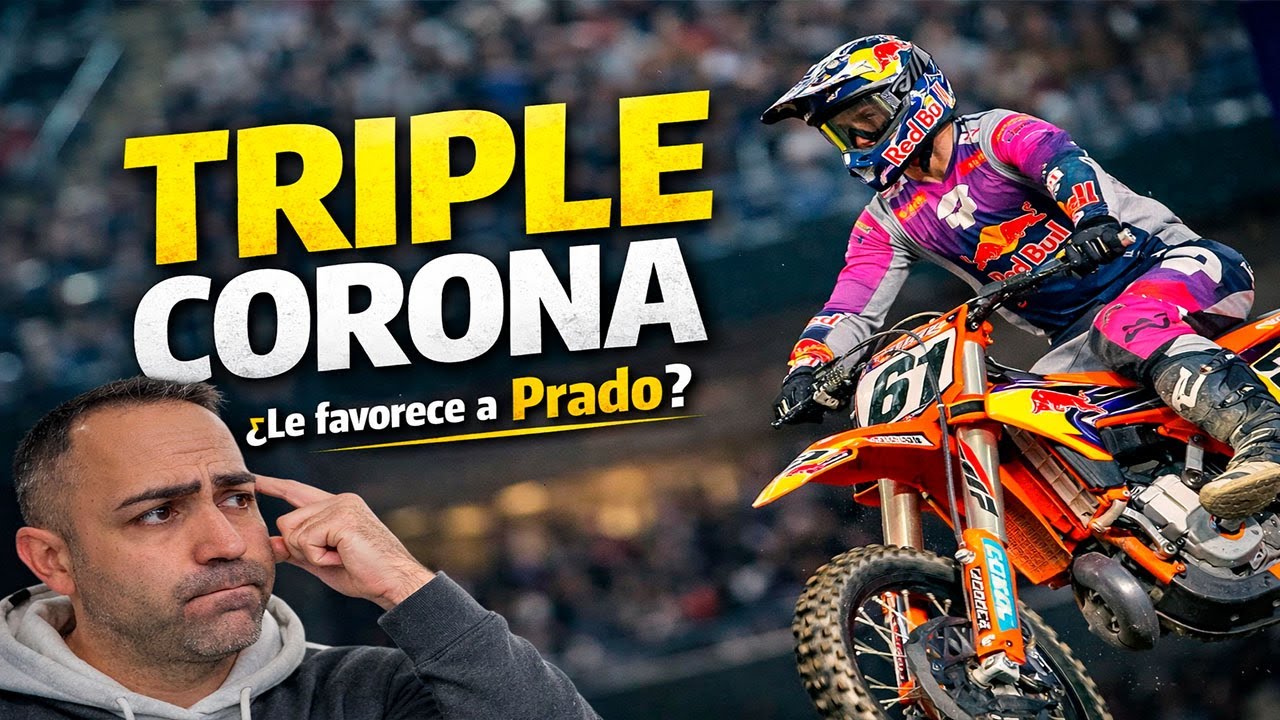 Previa del Supercross de Houston: la Triple Corona favorece a Jorge Prado 🏁