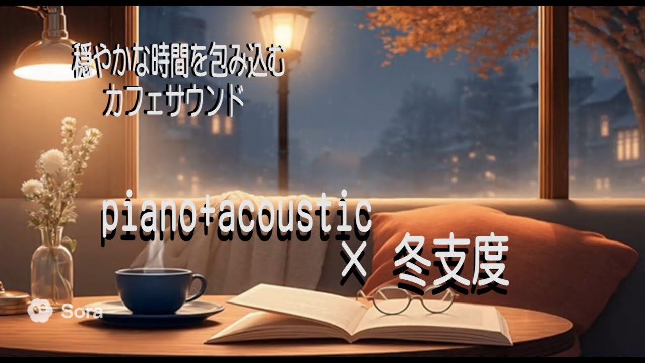 【リラックスBGM】| 焦らない時間を過ごすために  | カフェ・睡眠・読書に