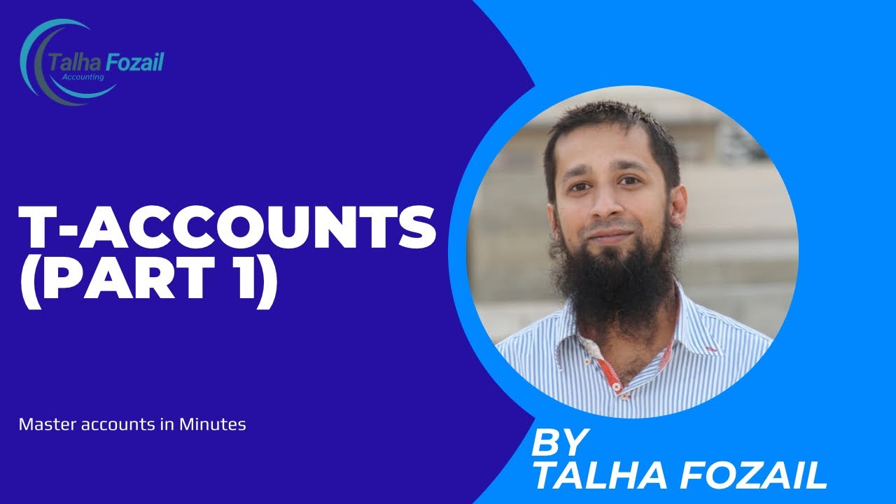 T-Accounts Posting of Transactions and  Balancing off