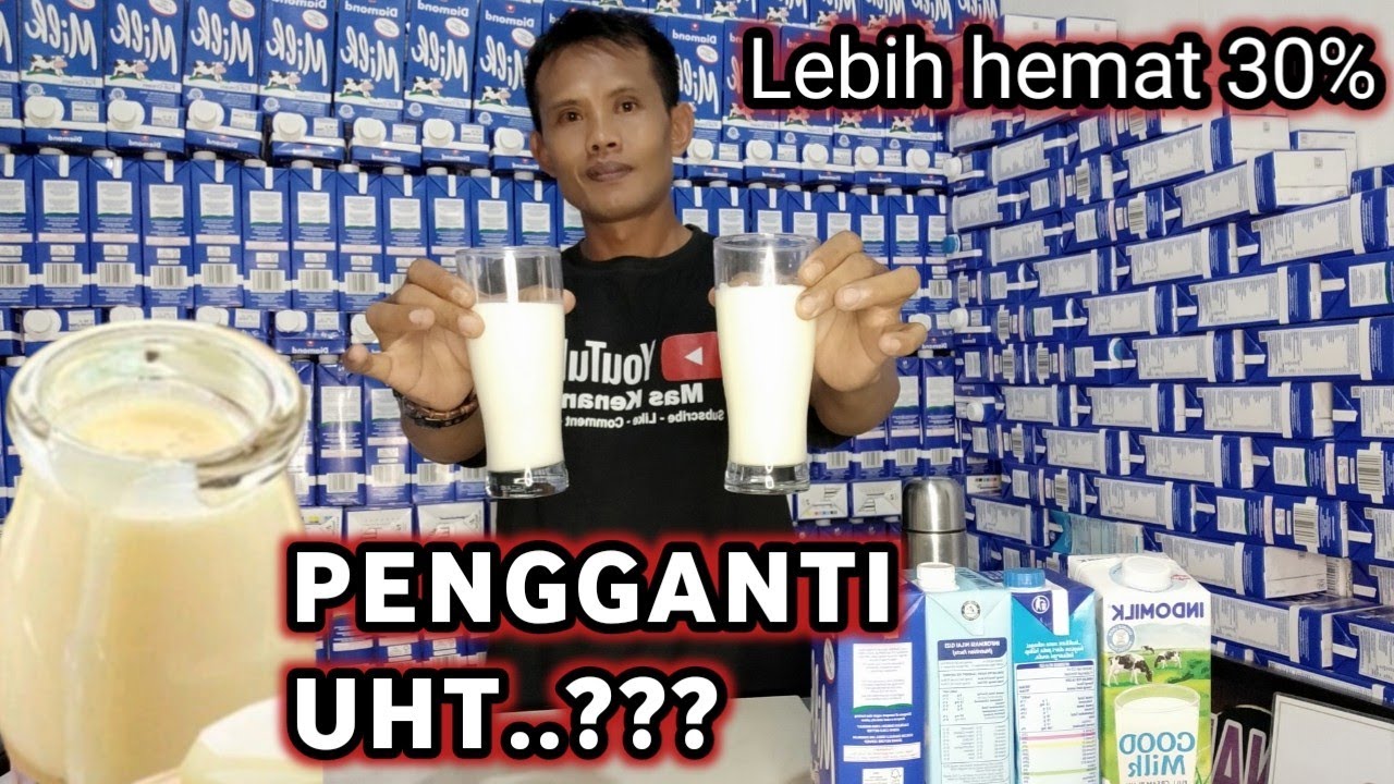 Pengganti susu UHT atau susu cair untuk minuman kekinian