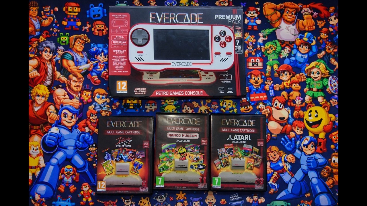 Unboxing Evercade EXP, la console retrogaming à l’ancienne avec cartouche