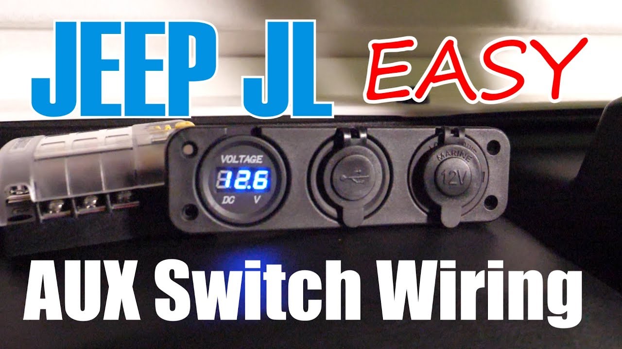 EP 007 - Wiring Jeep JL AUX Switches
