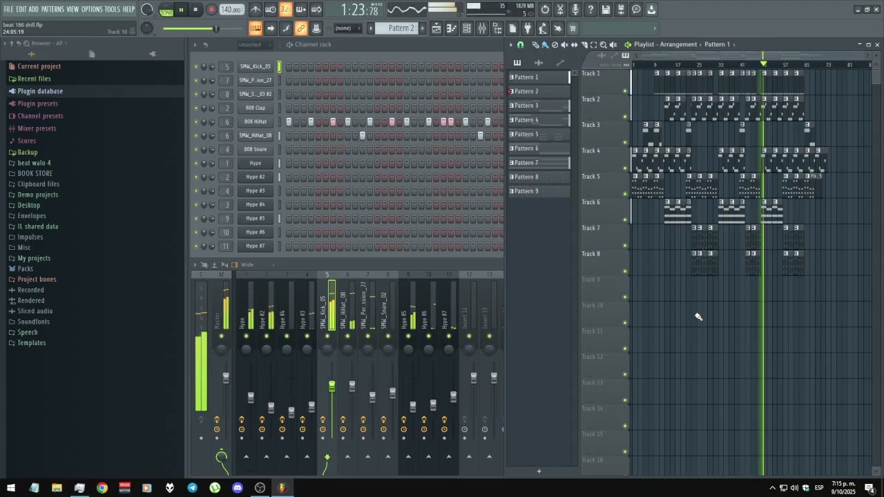 Beat DRILL 186 Prod by @aquiwalo