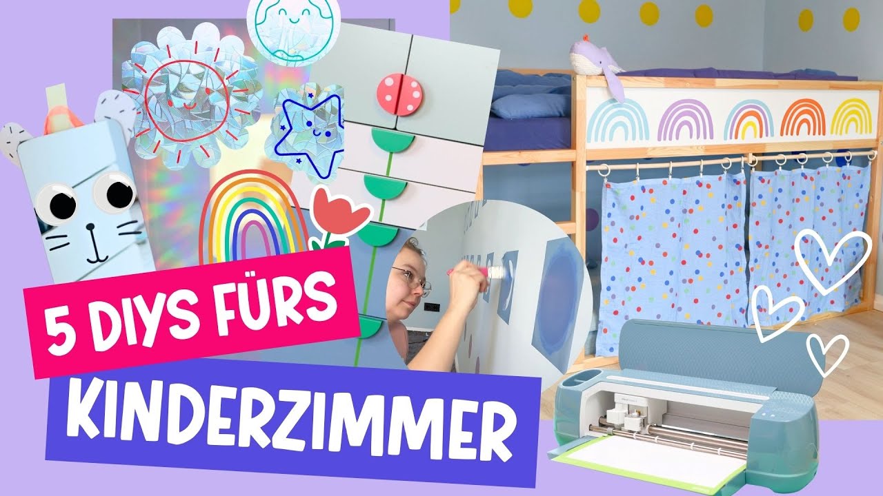 5 DIY Ideen fürs Kinderzimmer mit Cricut