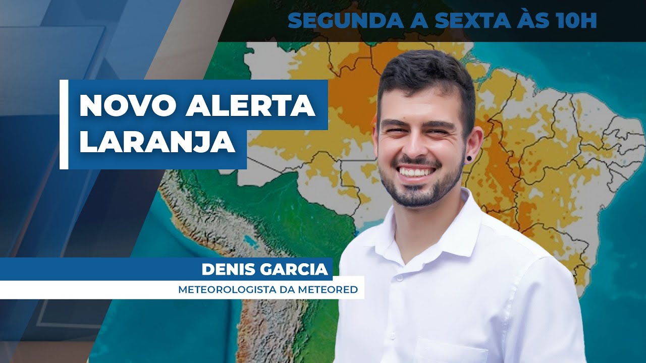 Inmet emite novo alerta laranja de tempestade para MS, PR e SP