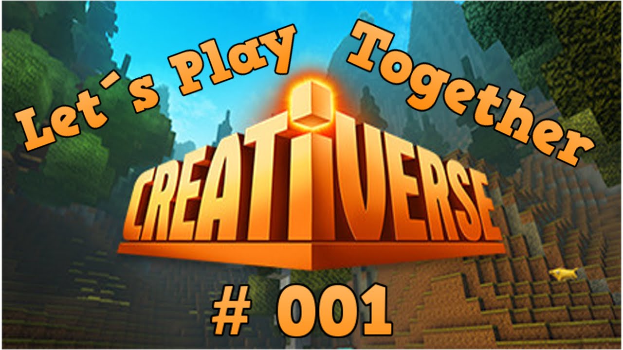 Let's Play together : Creativerse ( mit Daryl Ballister ) #001 ~ Unser Newtopia, es beginnt