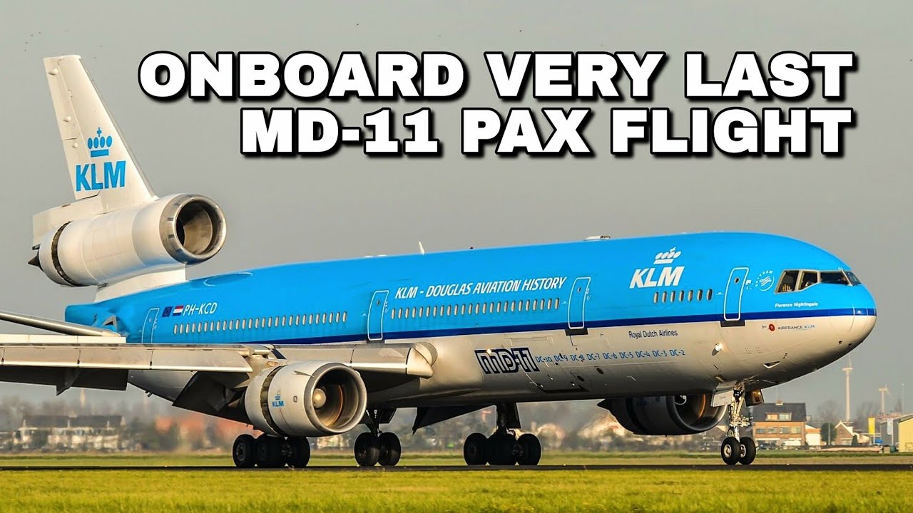 Я ЛЕТАЛ на САМОМ ПОСЛЕДНЕМ РЕЙСЕ Pax MD-11 в истории авиации | KLM | 11.11.2014 | LET'S FLY 8