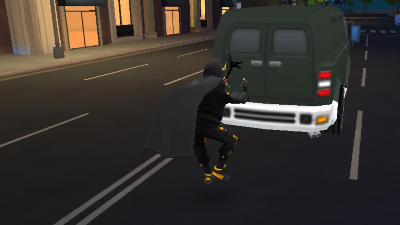 I stopped a moving vehicle, fought a copy cat,and even fought a boss