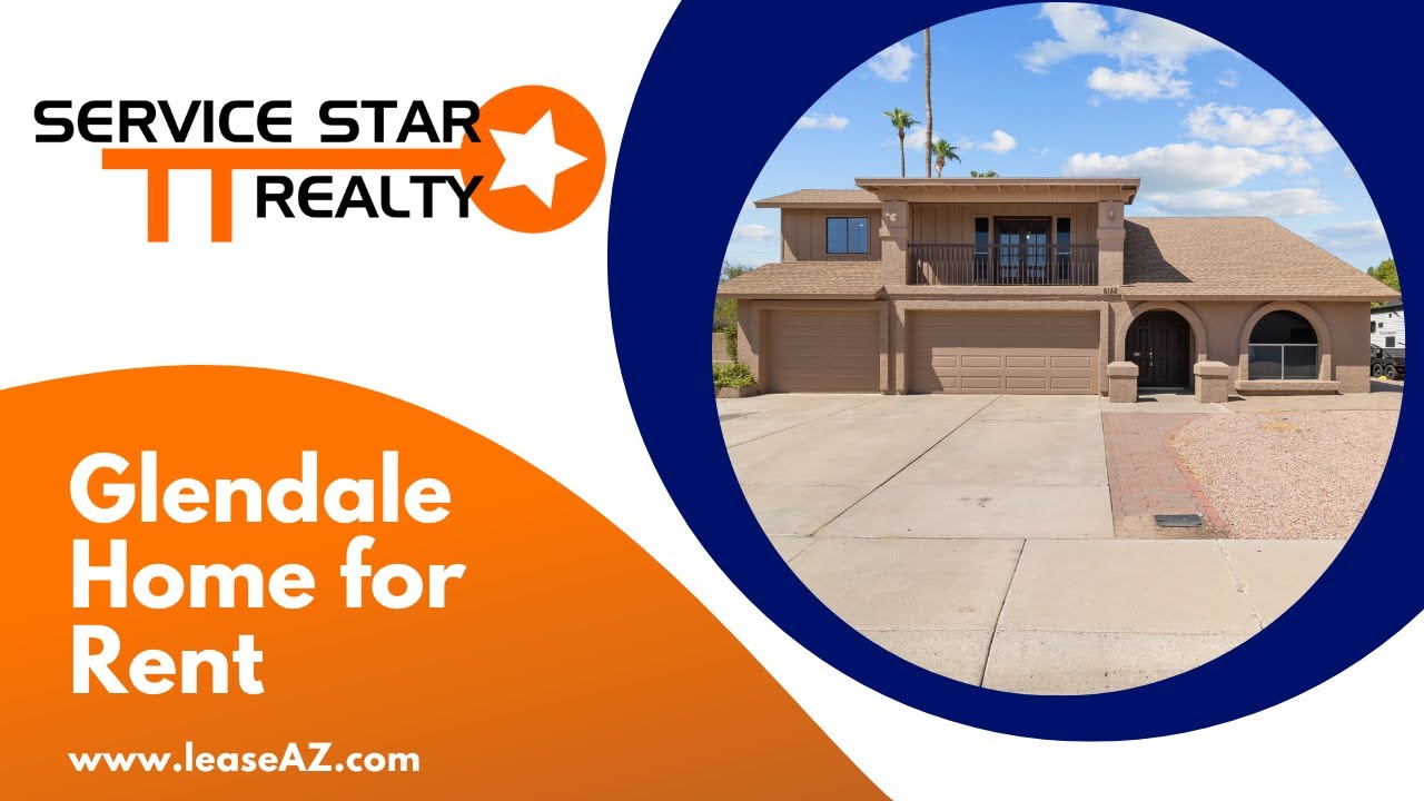 Glendale Homes for Rent 4BR/2.5BA by Property Management Glendale | Service Star Realty