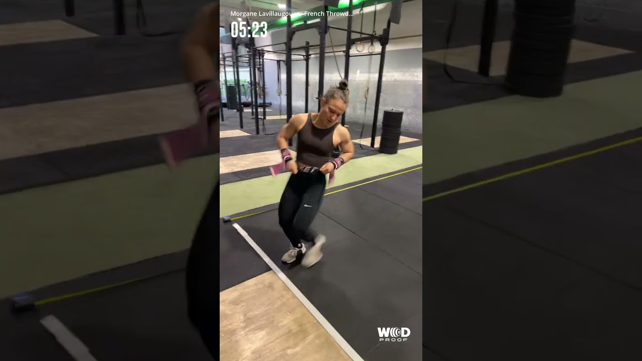 French Throwdown WOD 3 - Inter - Team Magic Rebirth - Morgane 