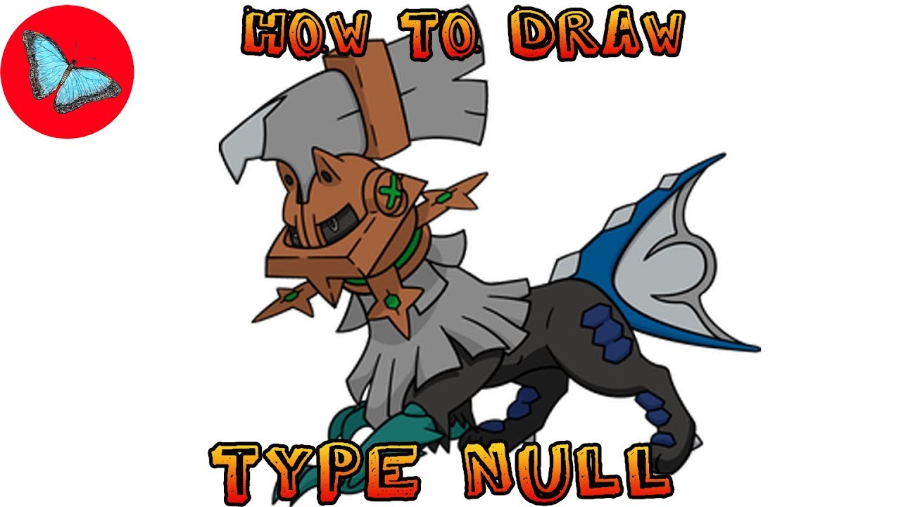 How To Draw Pokemon - Type Null | Drawing Animals