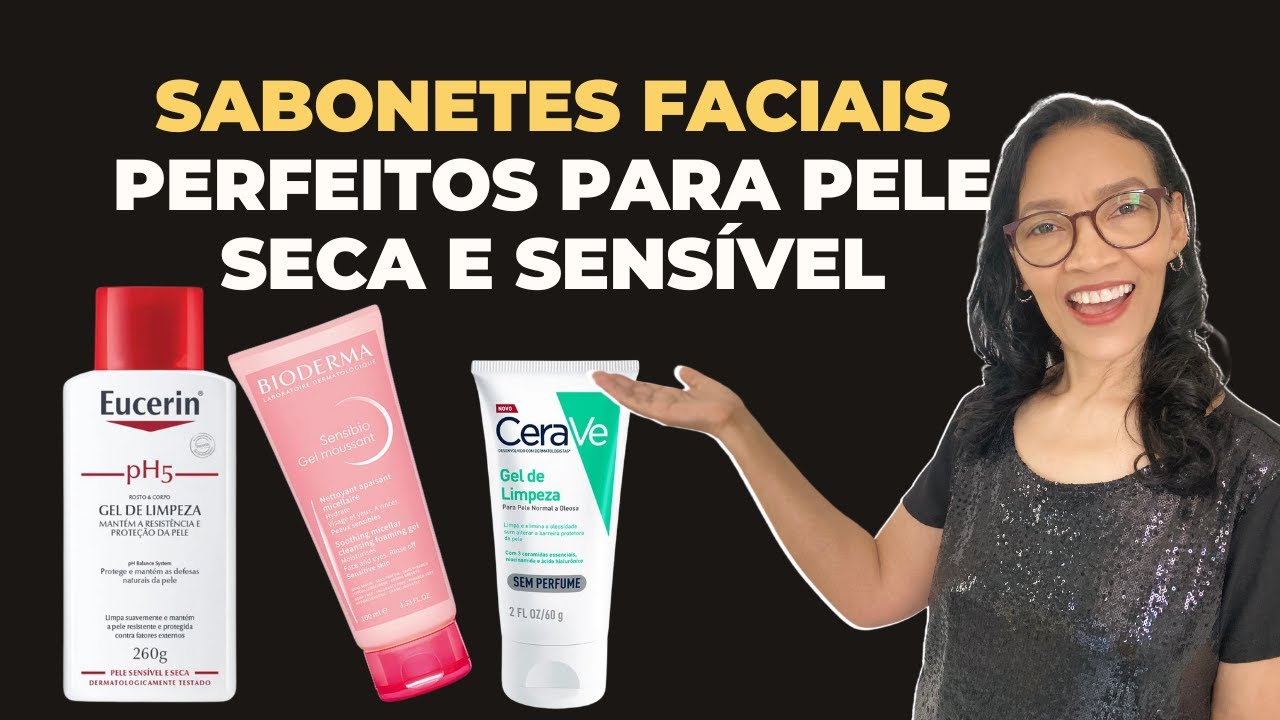 5 SABONETES FACIAIS INCR&Iacute;VEIS PARA USAR NA PELE SECA E SENS&Iacute;VEL