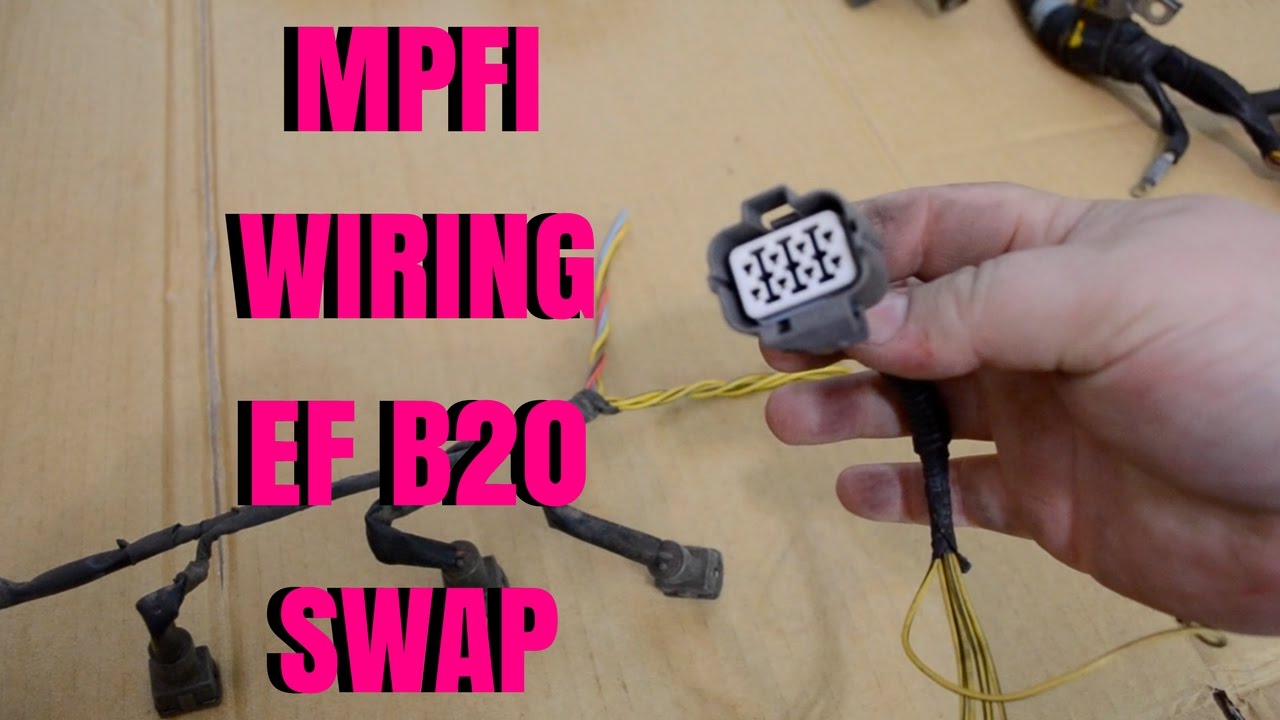 ПРОВОДКА MPFI! EF CIVIC WAGON B20 SWAP PT 3. HSG EP. 5-31