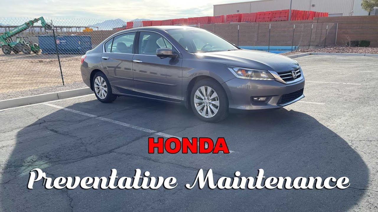 Обслуживание ремня ГРМ и водяного насоса на Honda V6 :: Honda Accord серии J 2014 года