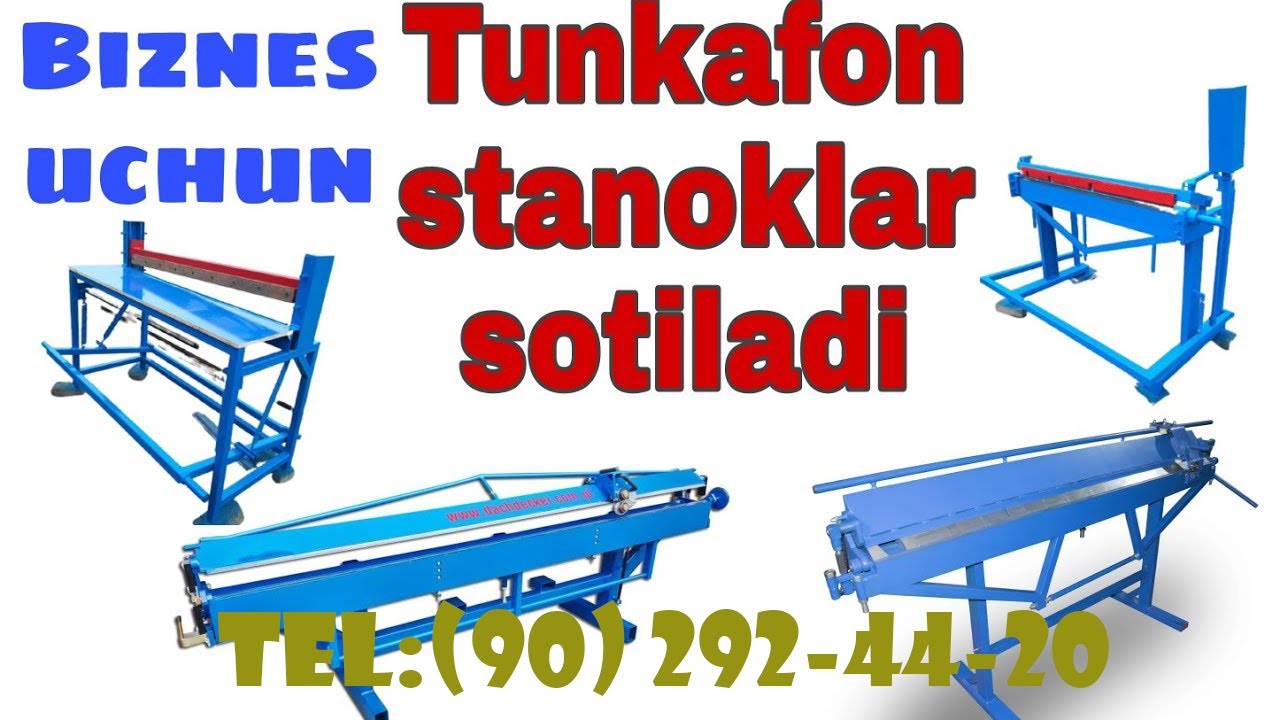 TUNIKA FON STANOKLAR SOTILADI (FARG`ONA)