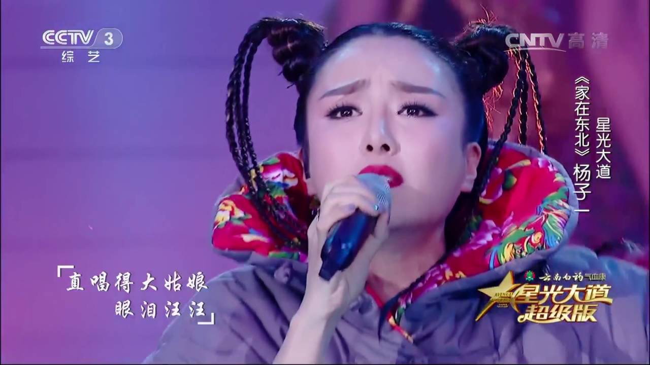 星光大道超级版歌曲《家在东北》演唱：杨子一