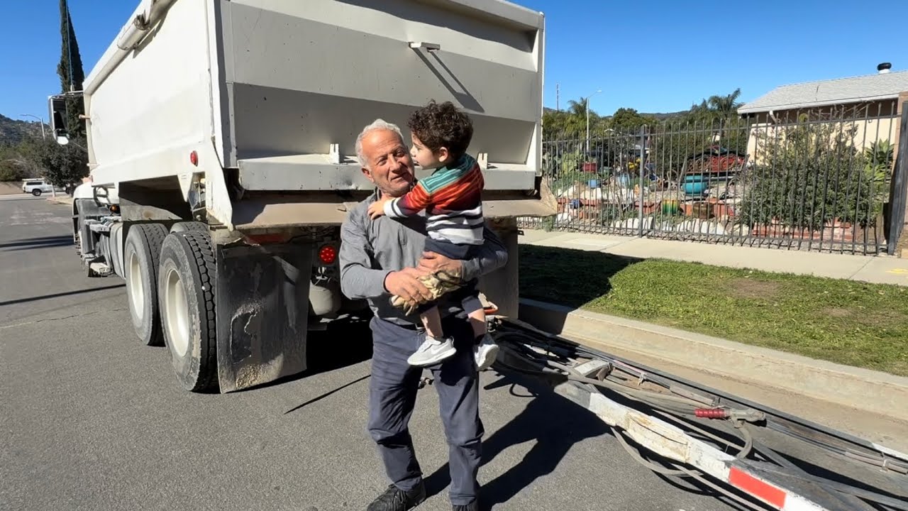A Delivery by Grandpa is ALWAYS fun!!! 