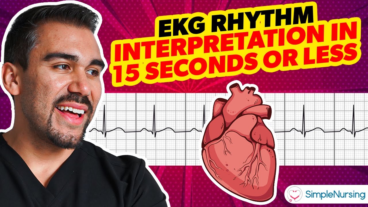 Interpreting EKG rhythms in 15 seconds or less. Part 1