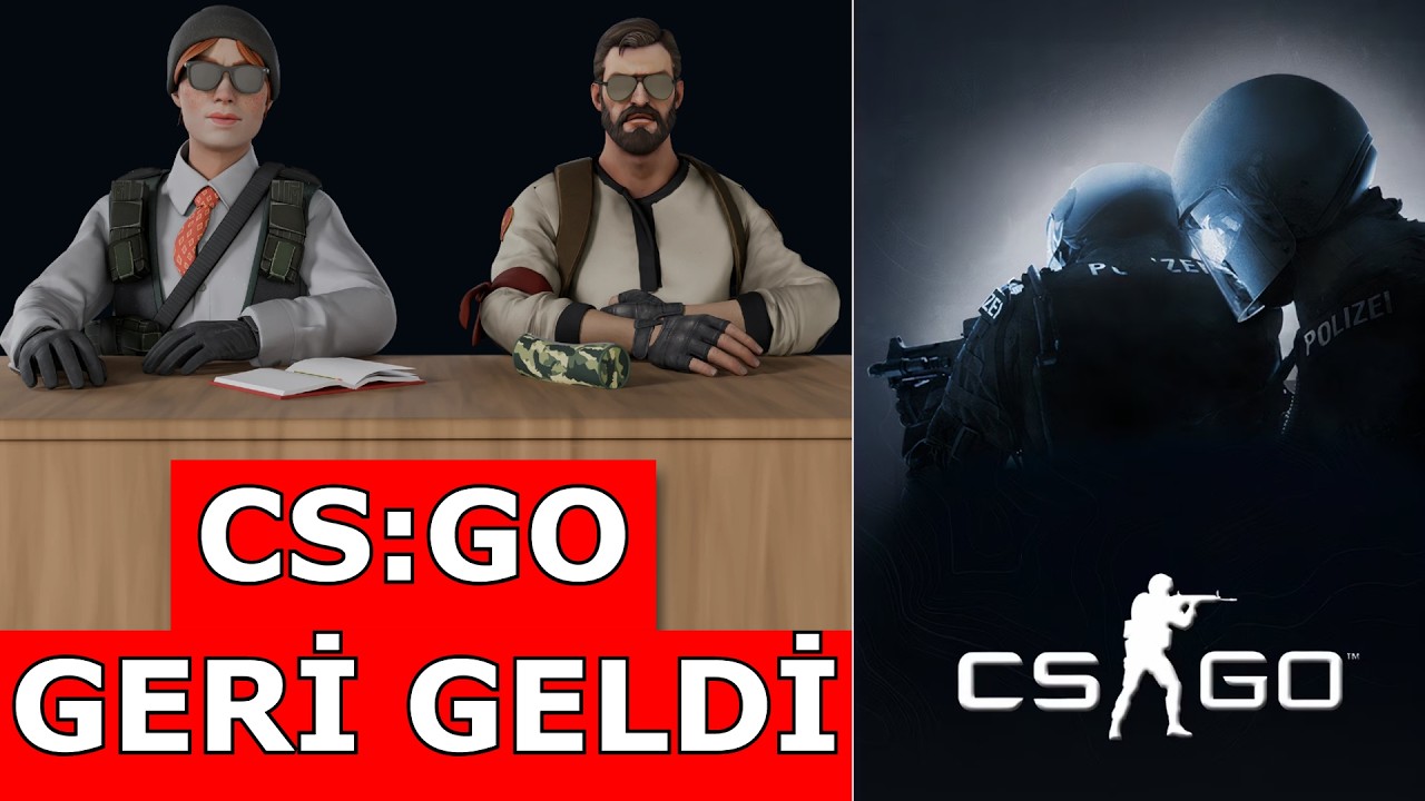 CS:GO GERİ DÖNDÜ! | Topluluk Sunucuları Aktif | Yeni Arayüz Geliyor mu?