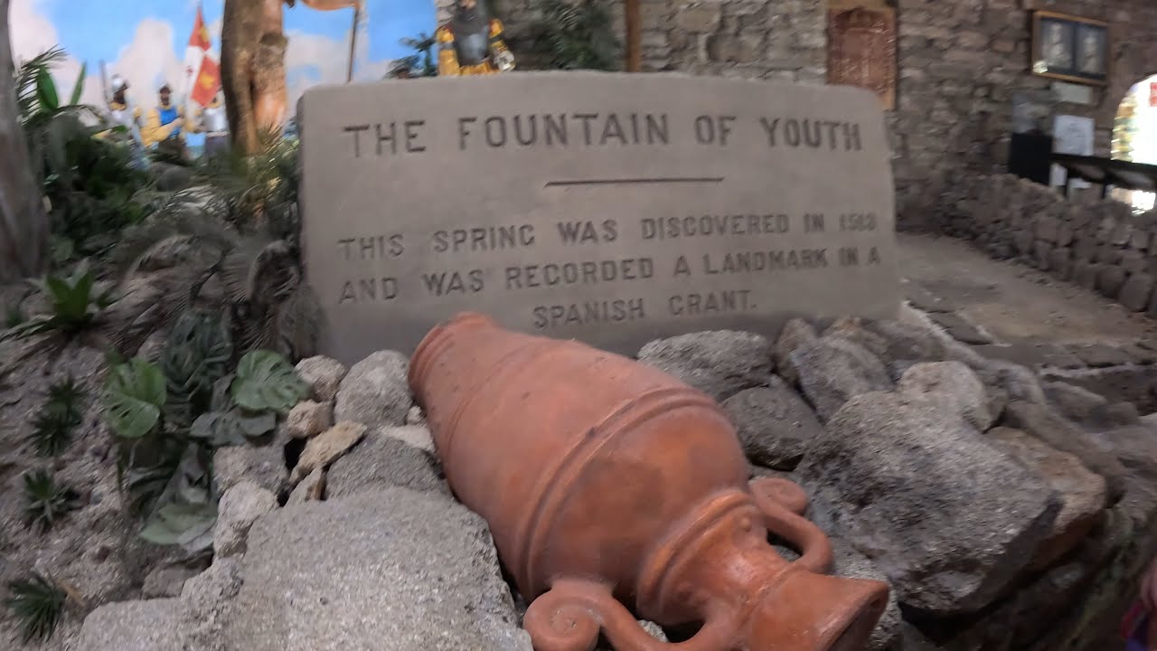 Fountain of Youth in Saint Augustine Florida  Full Tour