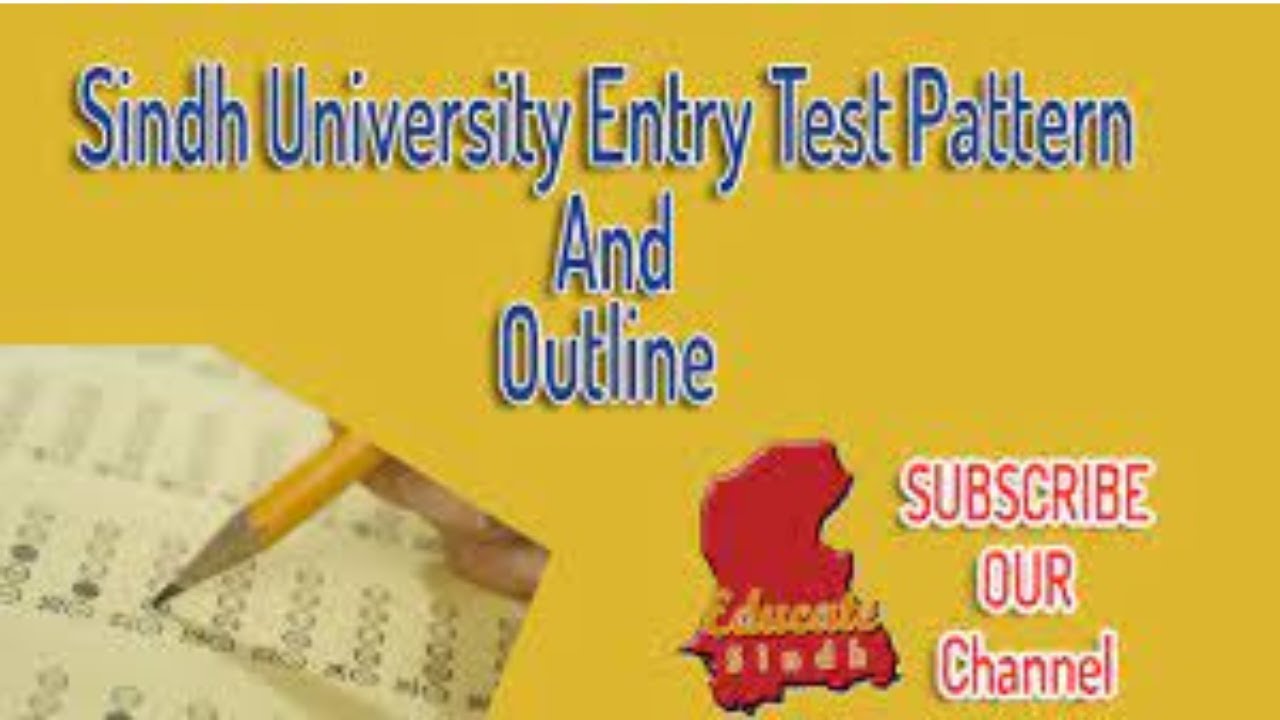 Sindh University Entry test Criteria || Sindh Uni Preparation 2022-2023