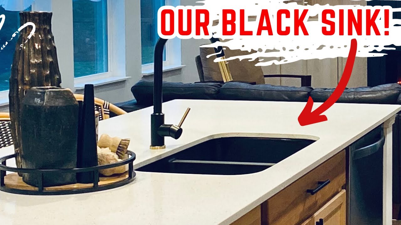 **NEW** BLACK SINK | Kitchen Makeover Pt. 3 | House To Home Update