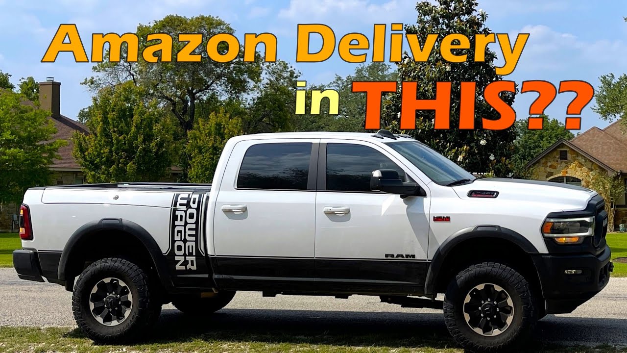 Доставка Amazon FLEX в Ram Power Wagon