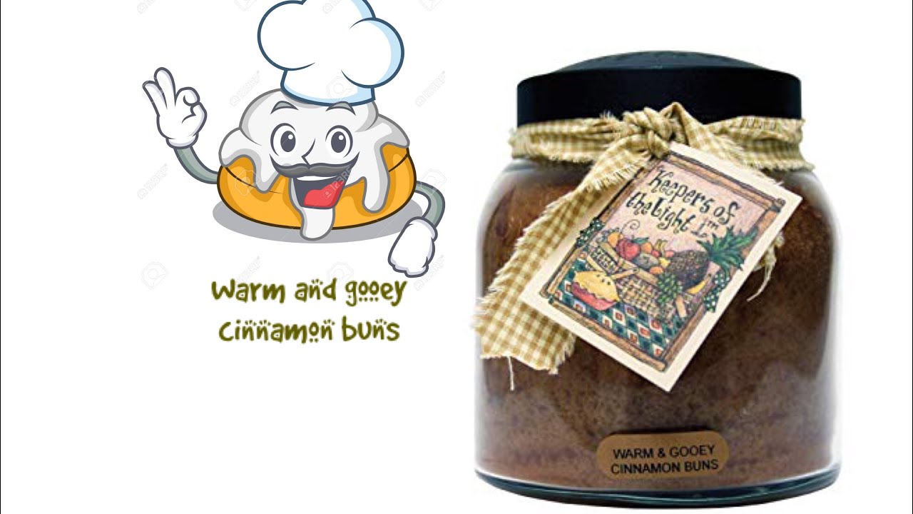 Warm And Gooey Cinnamon Buns Candle Review / A Cheerful Giver / Cheerful Candle
