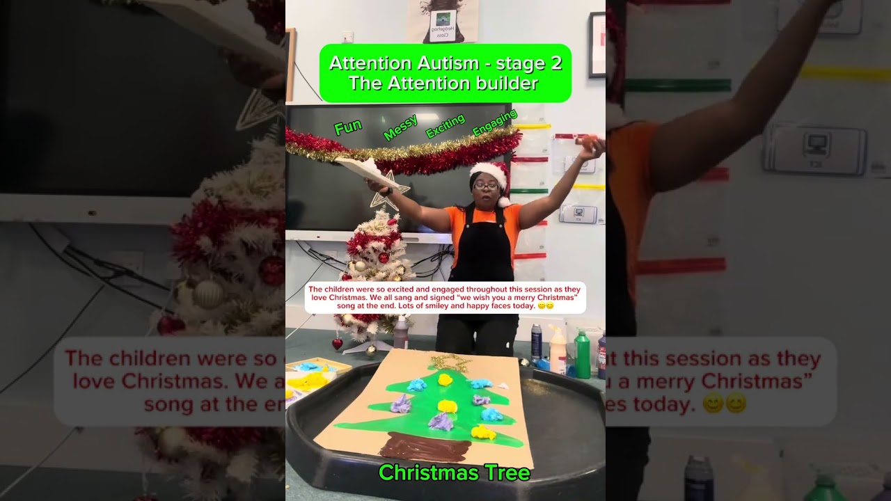 Attention Autism - stage 2 - Christmas Tree