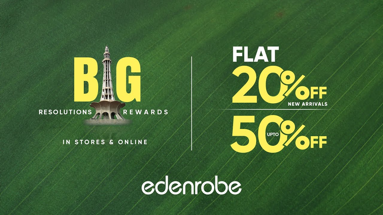 edenrobe - Pakistan Day Sale