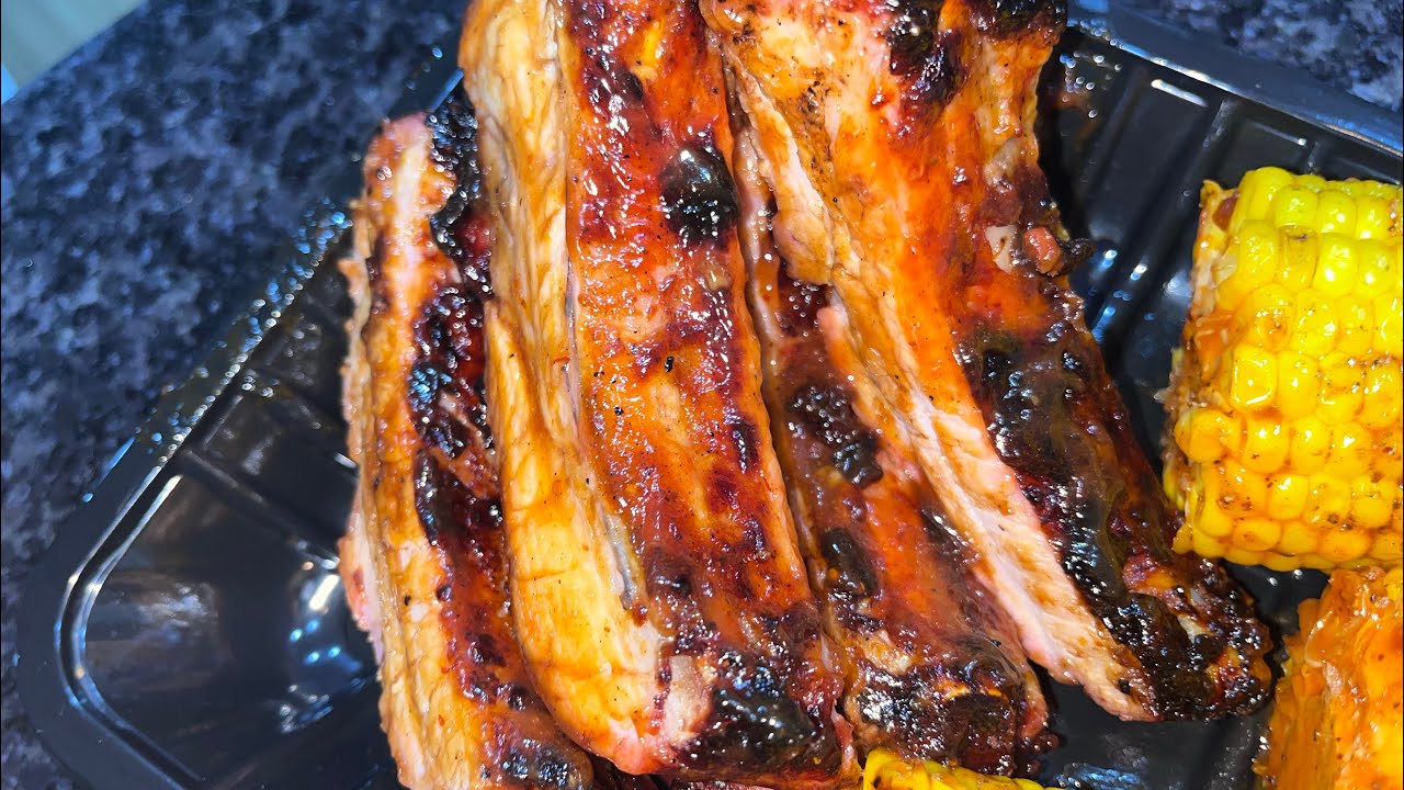 Preparé estas costillas BBQ 🍖